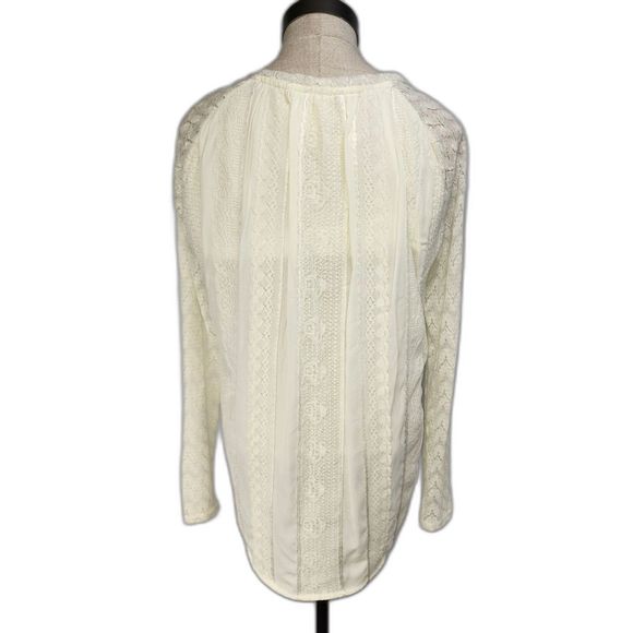 Anthropologie One September Women's White Sweater Size M - Picture 2 of 8